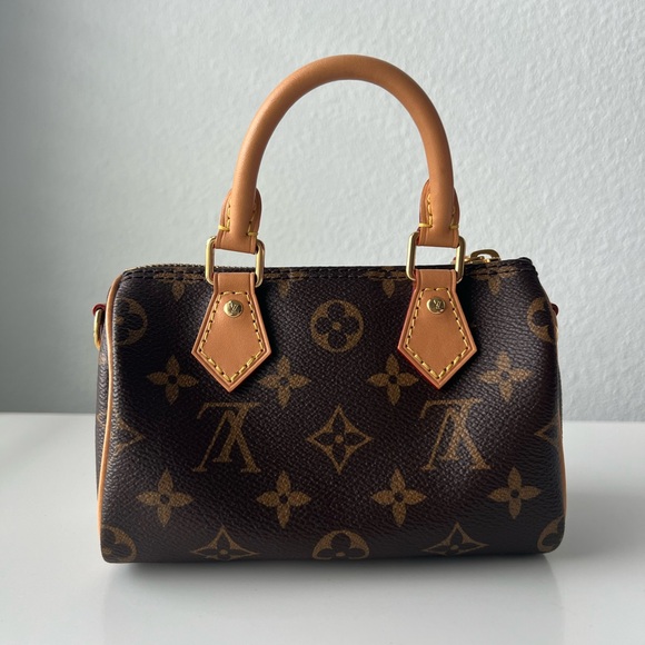 Louis Vuitton’s Nano Speedy/ Monogram canvas. - Picture 2 of 6